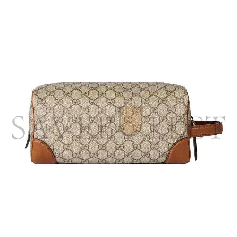 GUCCI GG EMBLEM MEDIUM TOILETRY CASE 821163 (28*14*14cm)
